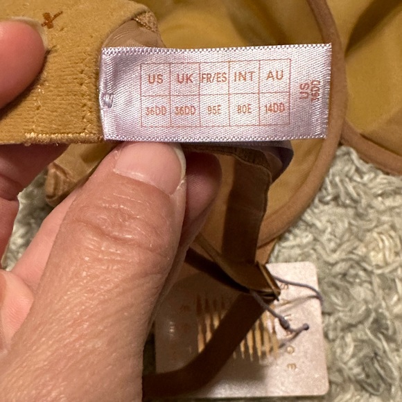 Savage X Fenty sheer X Demi Bra BNWT 36DD - Picture 9 of 13